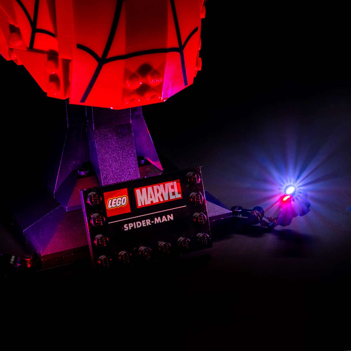 1.0 Light Kit for LEGO Marvel Spider-Man Mask #76285