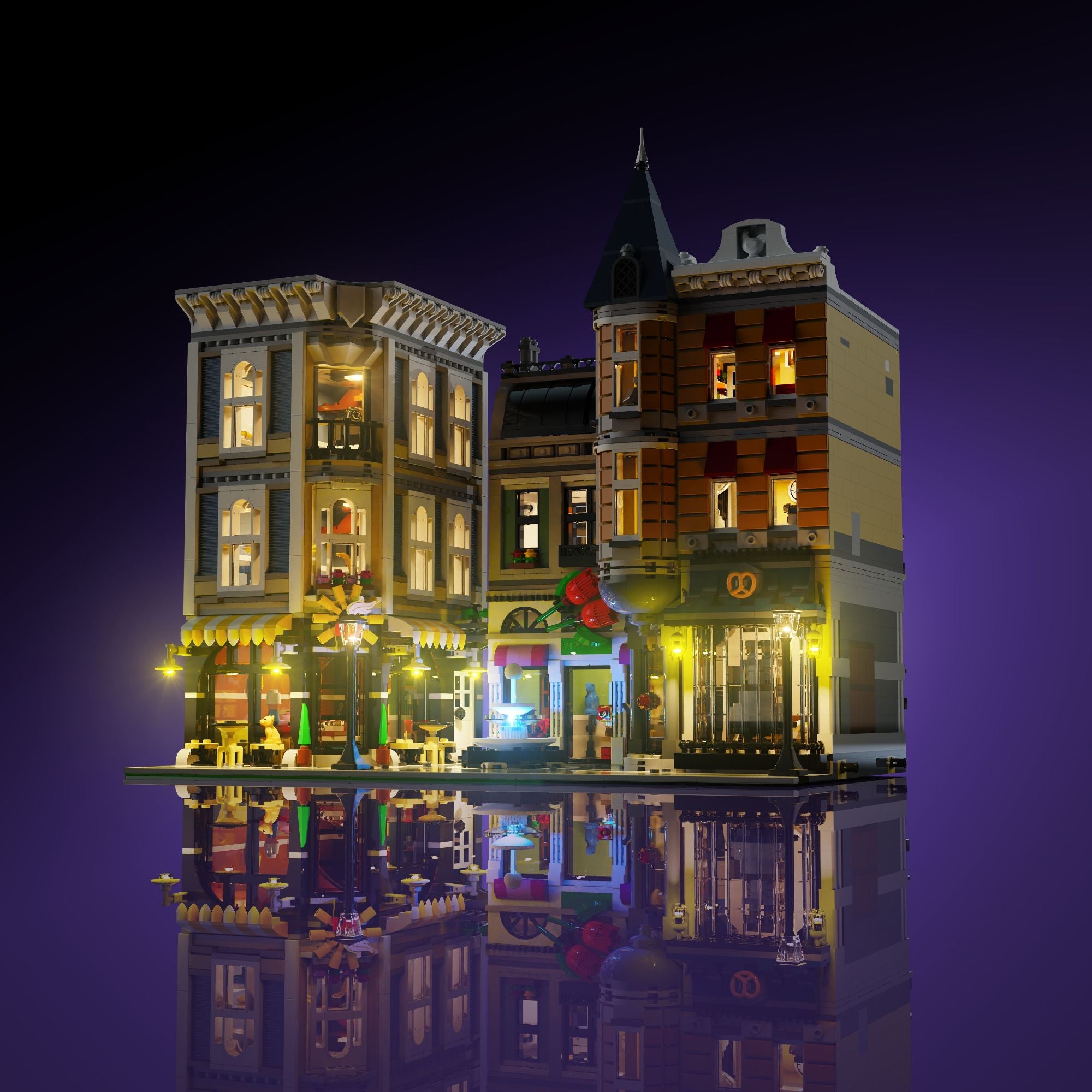Light My Bricks Scheda Effetti Luci Rotanti Per LEGO® - Crea Sequenze Di Luci Fino A 8 Porte - Multicolore - 3