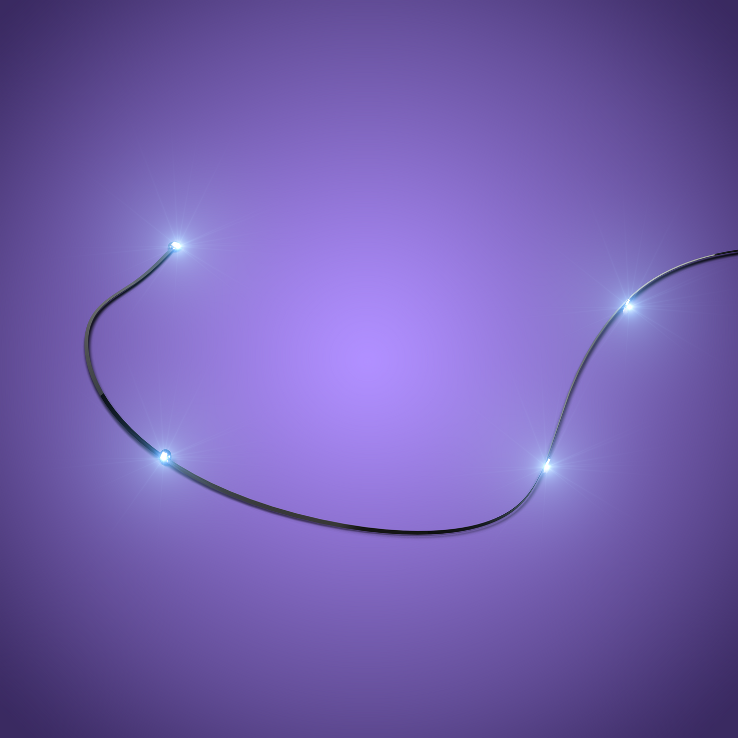 LMB 2.0 Astro Light String Rotating Sequence Effect 4 LEDs - Cool White 30cm