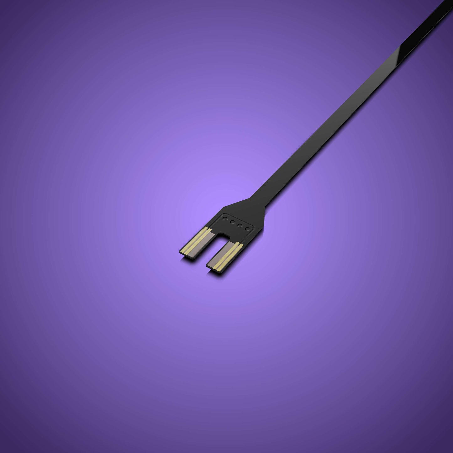 Astro Light String 8 LEDs Fork End - Blue 15cm