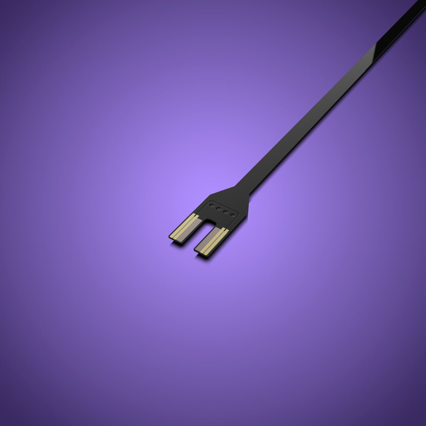 Astro Light String 8 LEDs Fork End - Blue 15cm