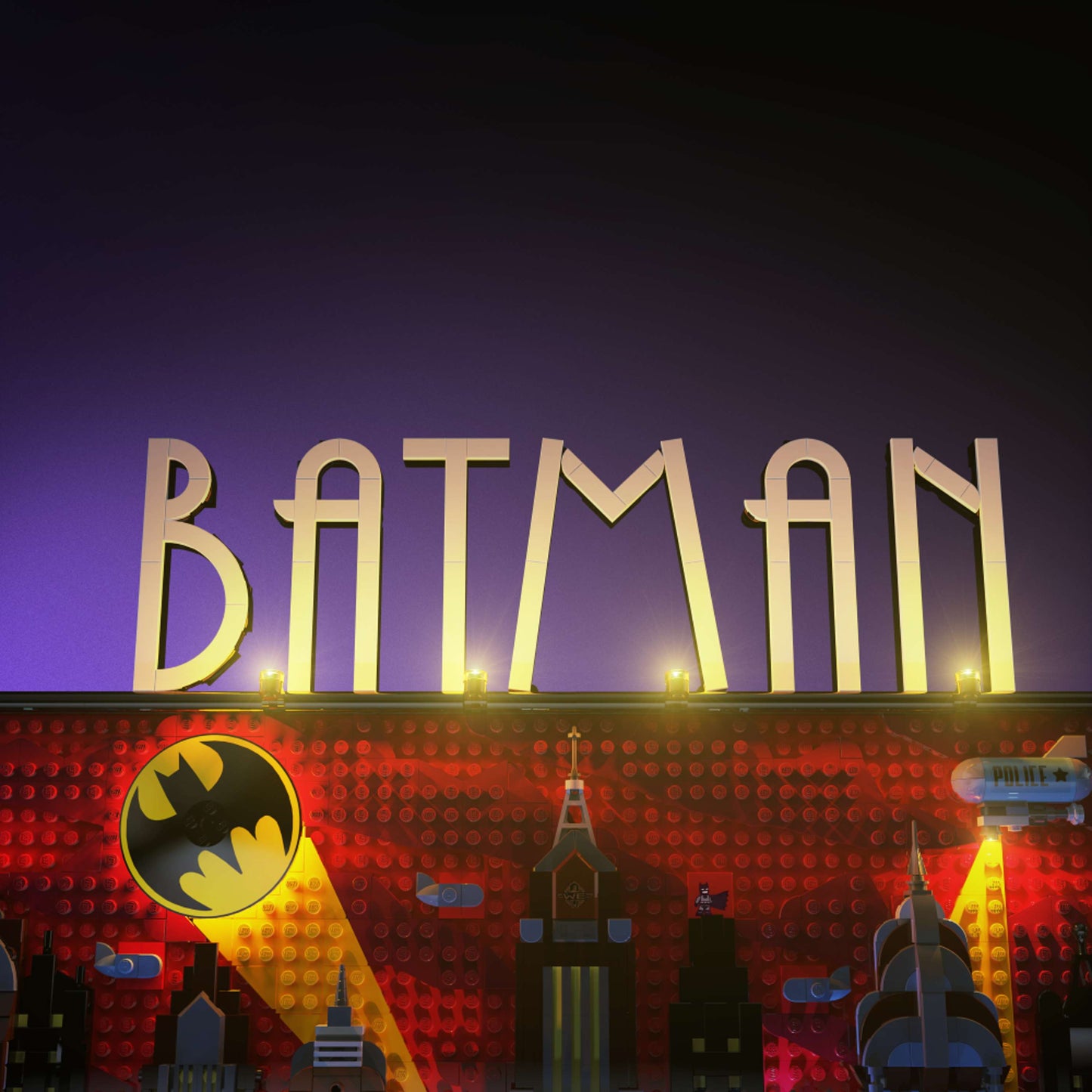 Light Kit for LEGO® Batman: The Animated Series Gotham City #76271