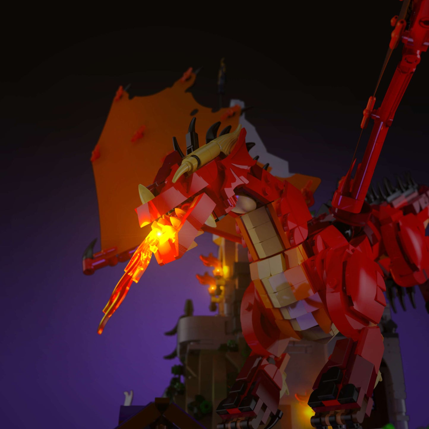 Light Kit for LEGO® Dungeons & Dragons: Red Dragon's Tale #21348