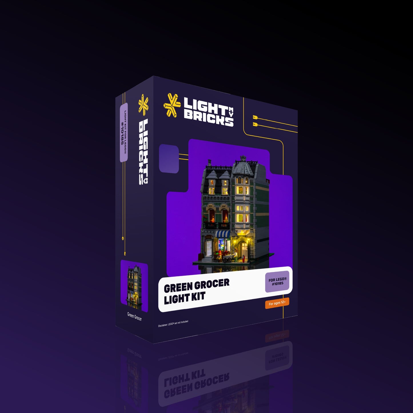 Light Kit for LEGO® Green Grocer #10185