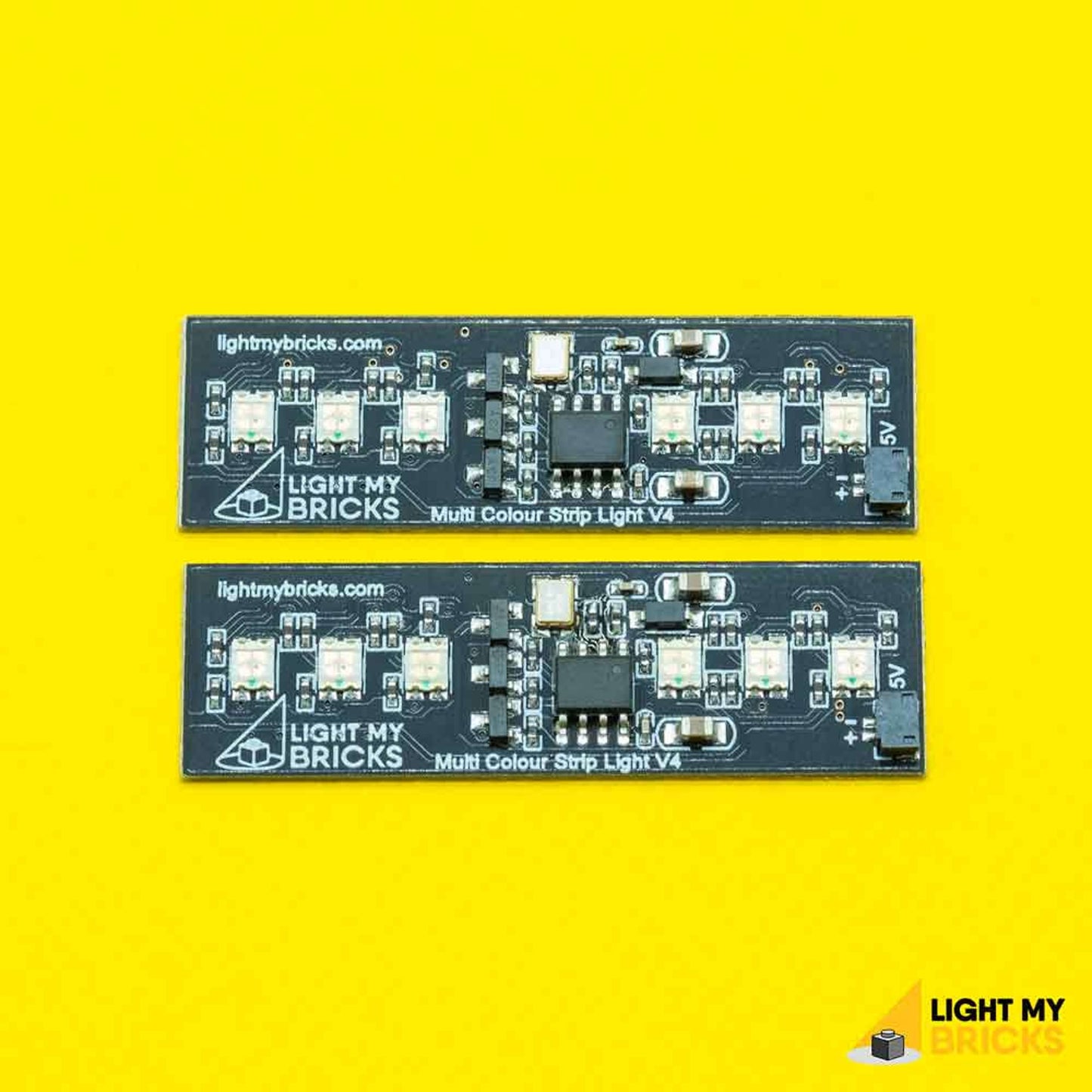 Multi Colour Strip Light (2pk)
