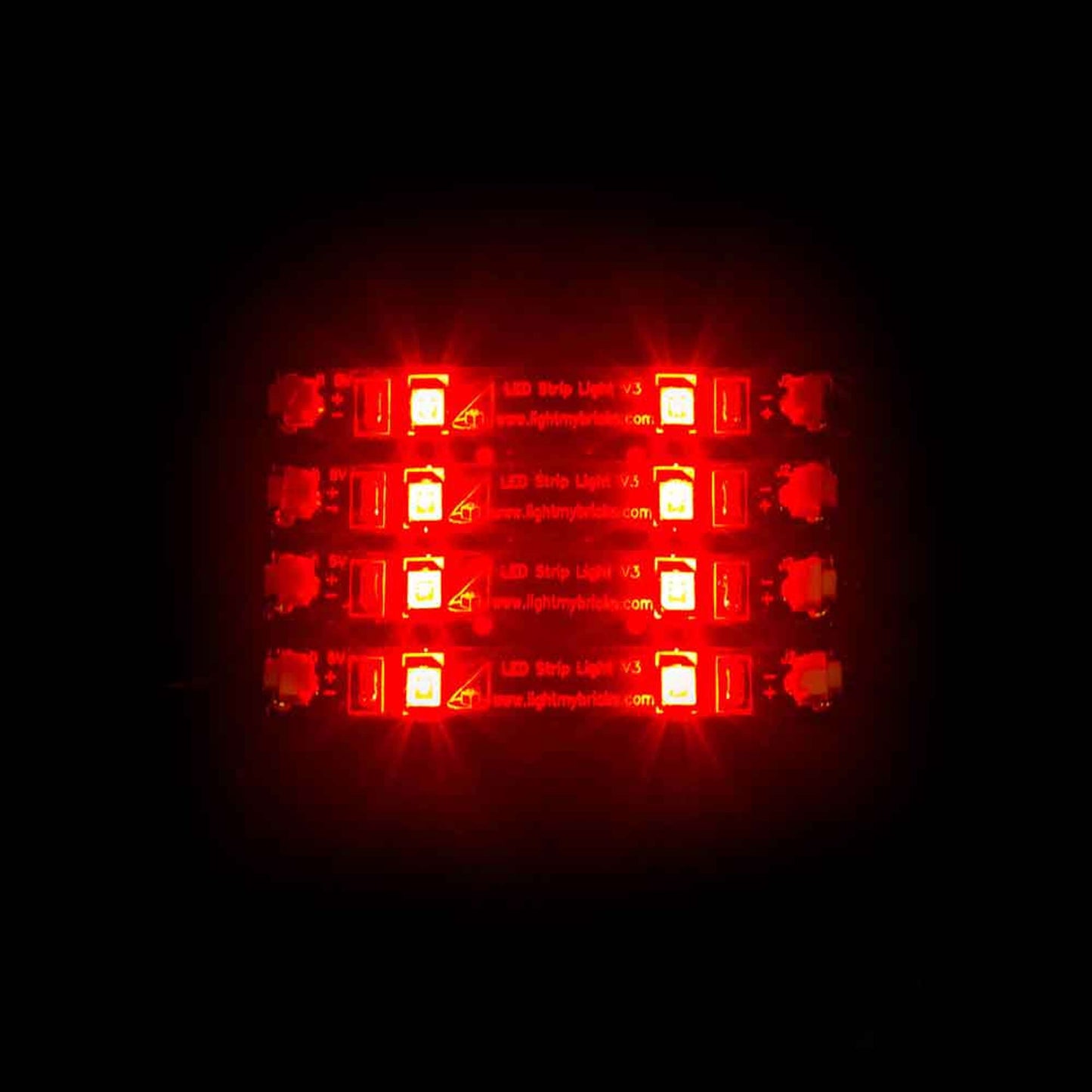 LED Strip Lights - Red (4 pack)