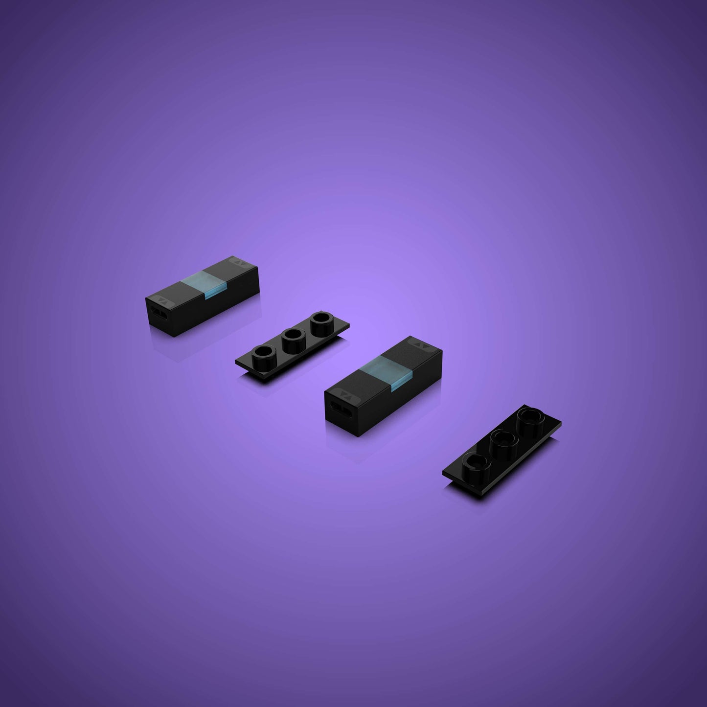 Meteor Light Micro - Blue (2 Pack)