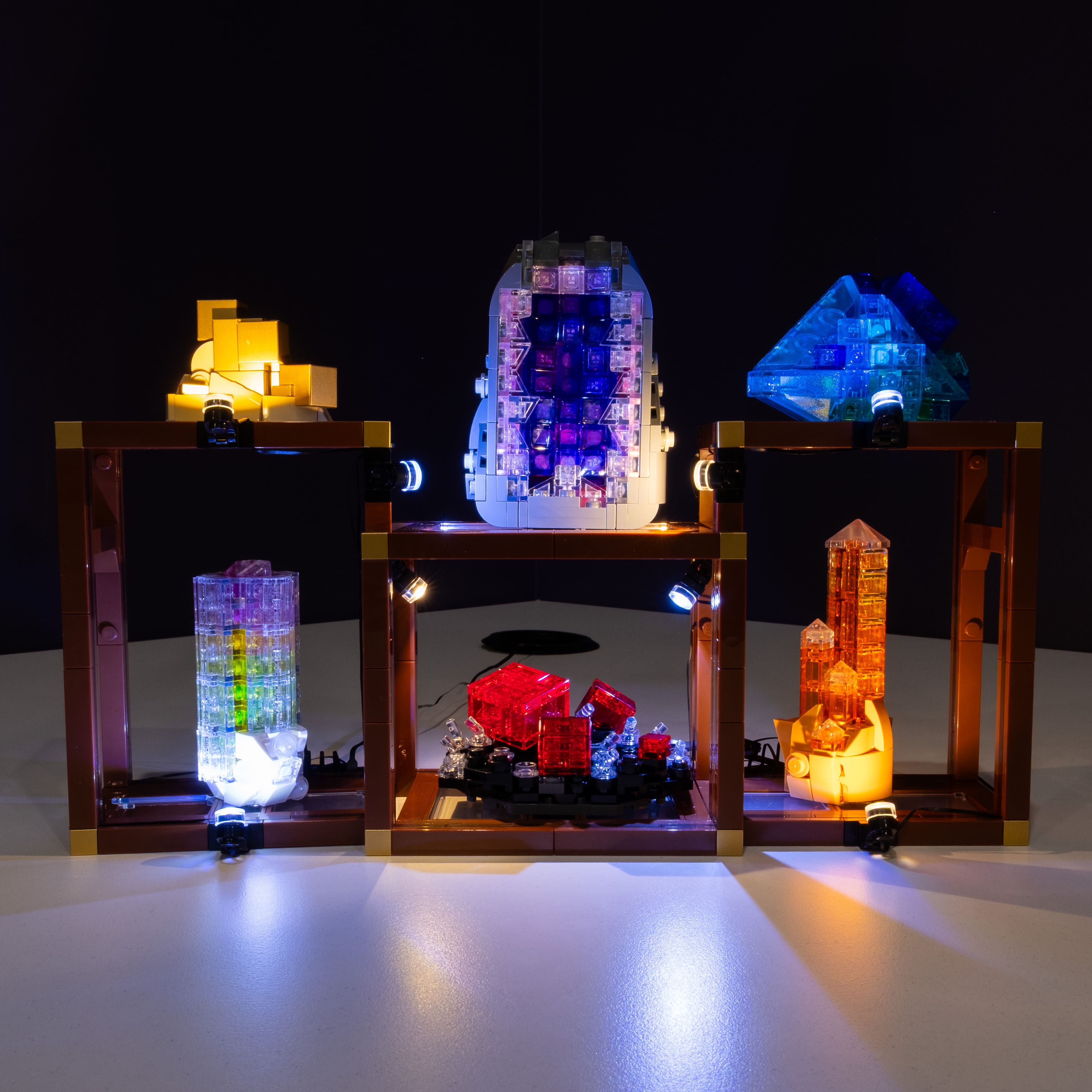 LEGO Mineral Collection #21362 DIY Light Bundle Light My Bricks USA LEGO Mineral Collection #21362 DIY Light Bundle Light My Bricks USA