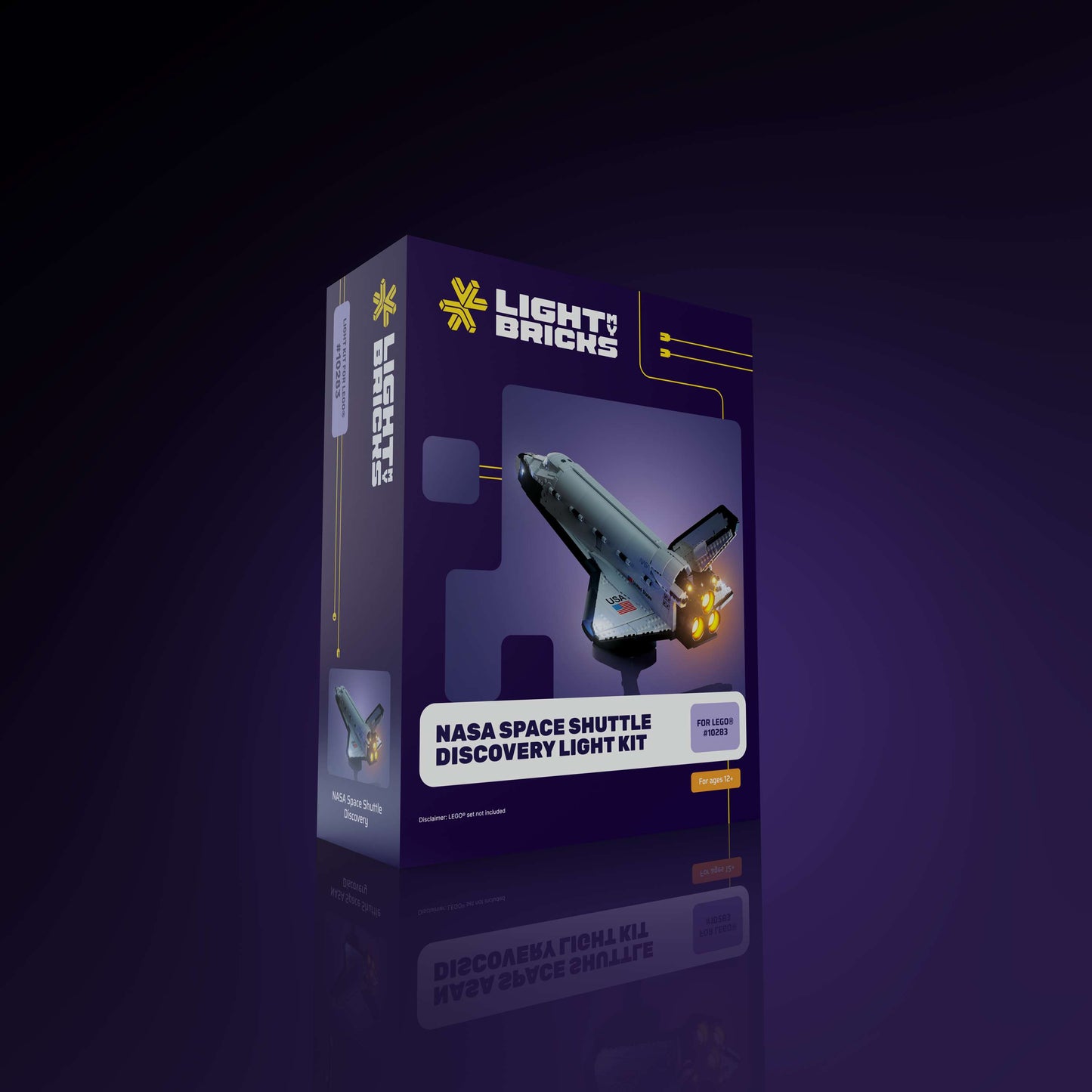 Light Kit for LEGO® NASA Space Shuttle Discovery #10283