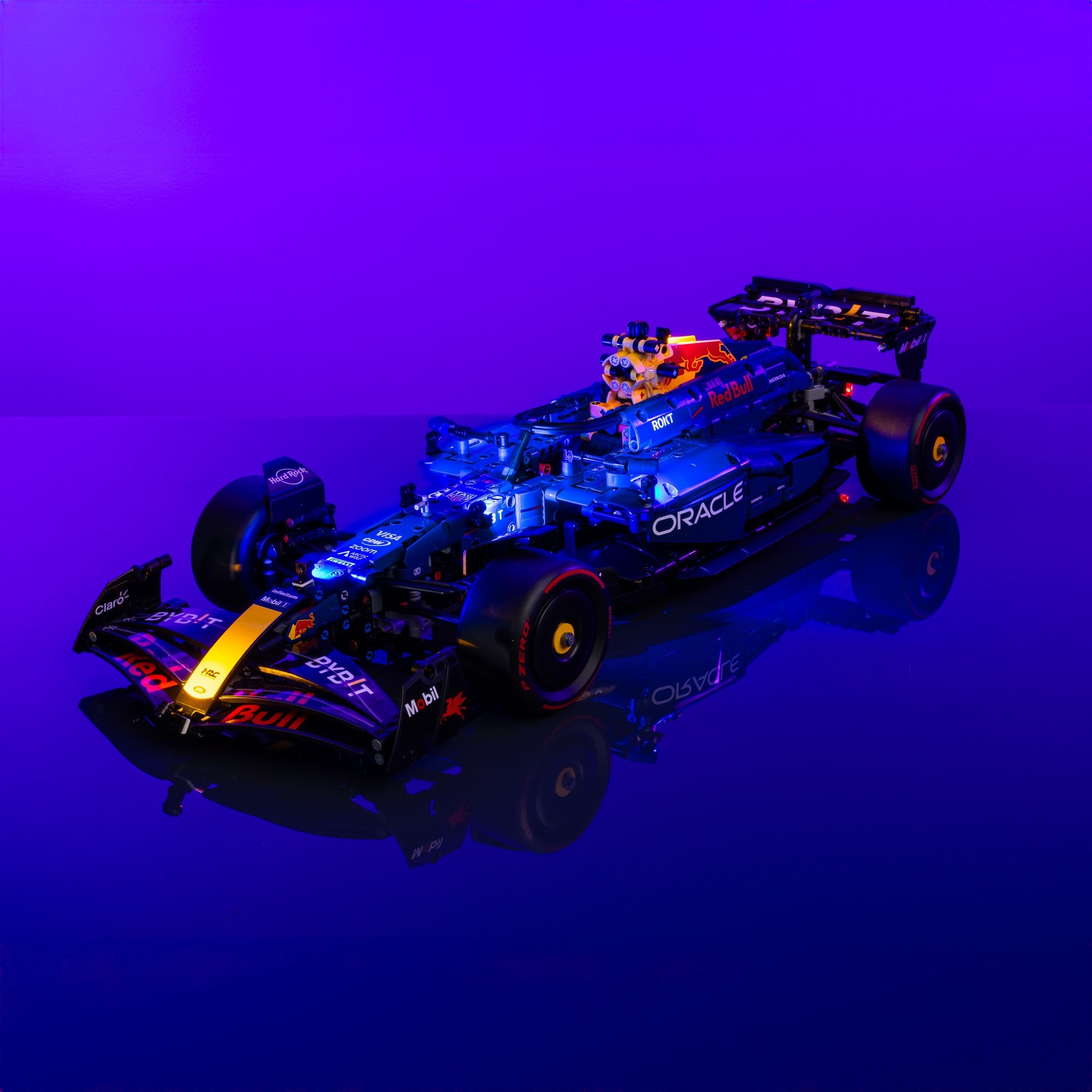 LMB 2.0 Light Kit for LEGO Oracle Red Bull Racing RB20 F1 Car