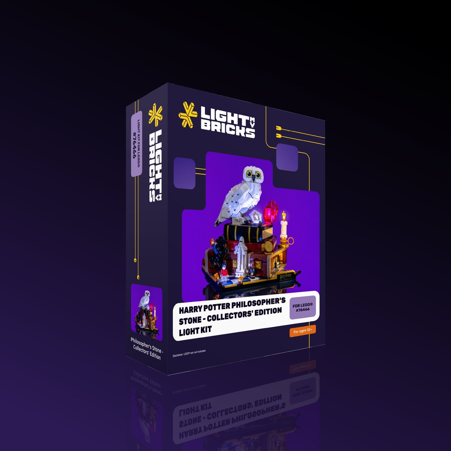 Light Kit for LEGO® Philosopher's Stone - Collectors' Edition #76466