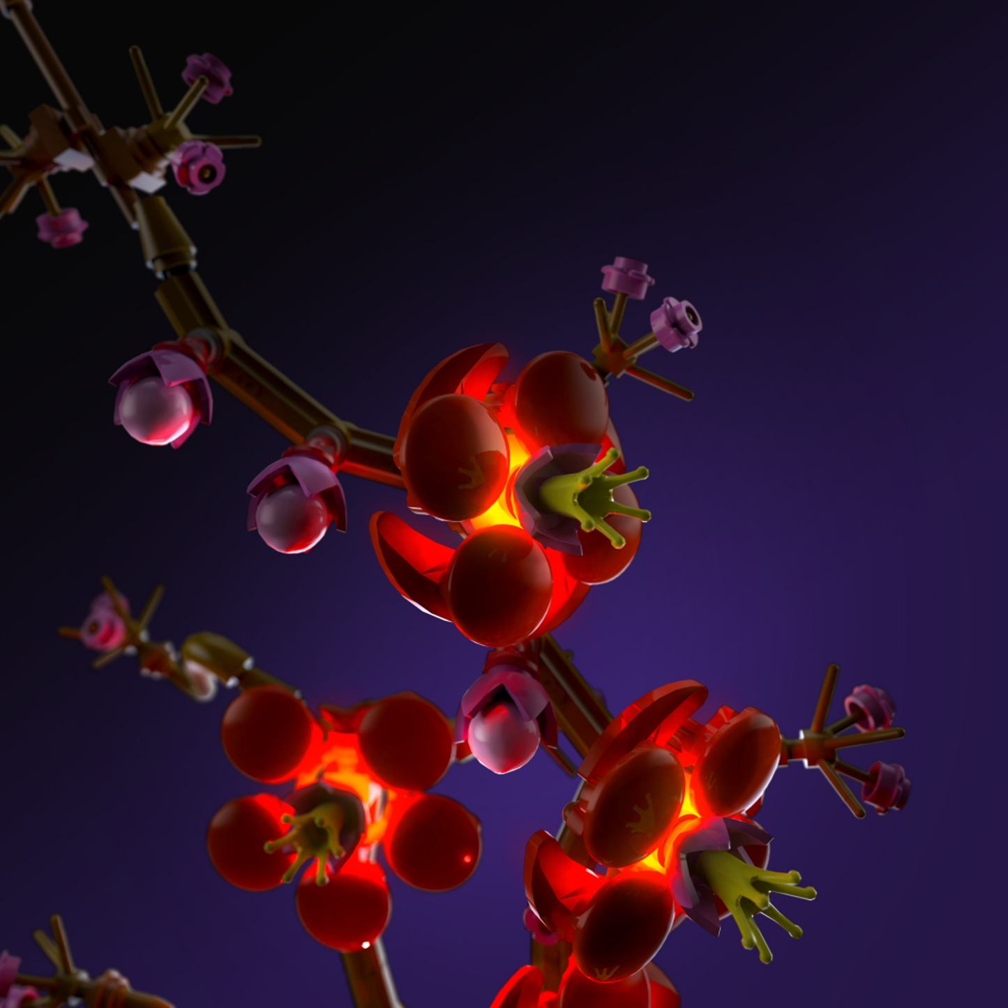 Light Kit for LEGO® Plum Blossom #10369