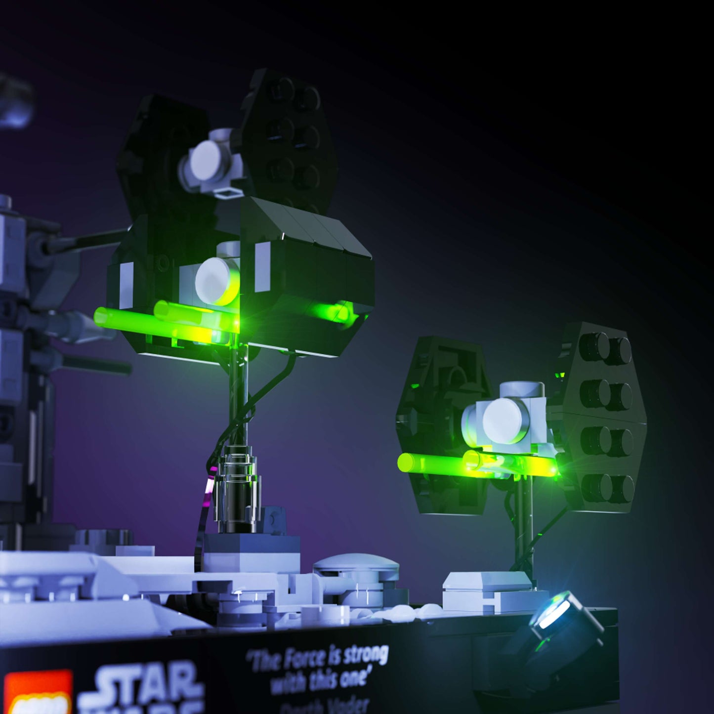 Light Kit for LEGO® Star Wars Death Star Trench Run Diorama #75329