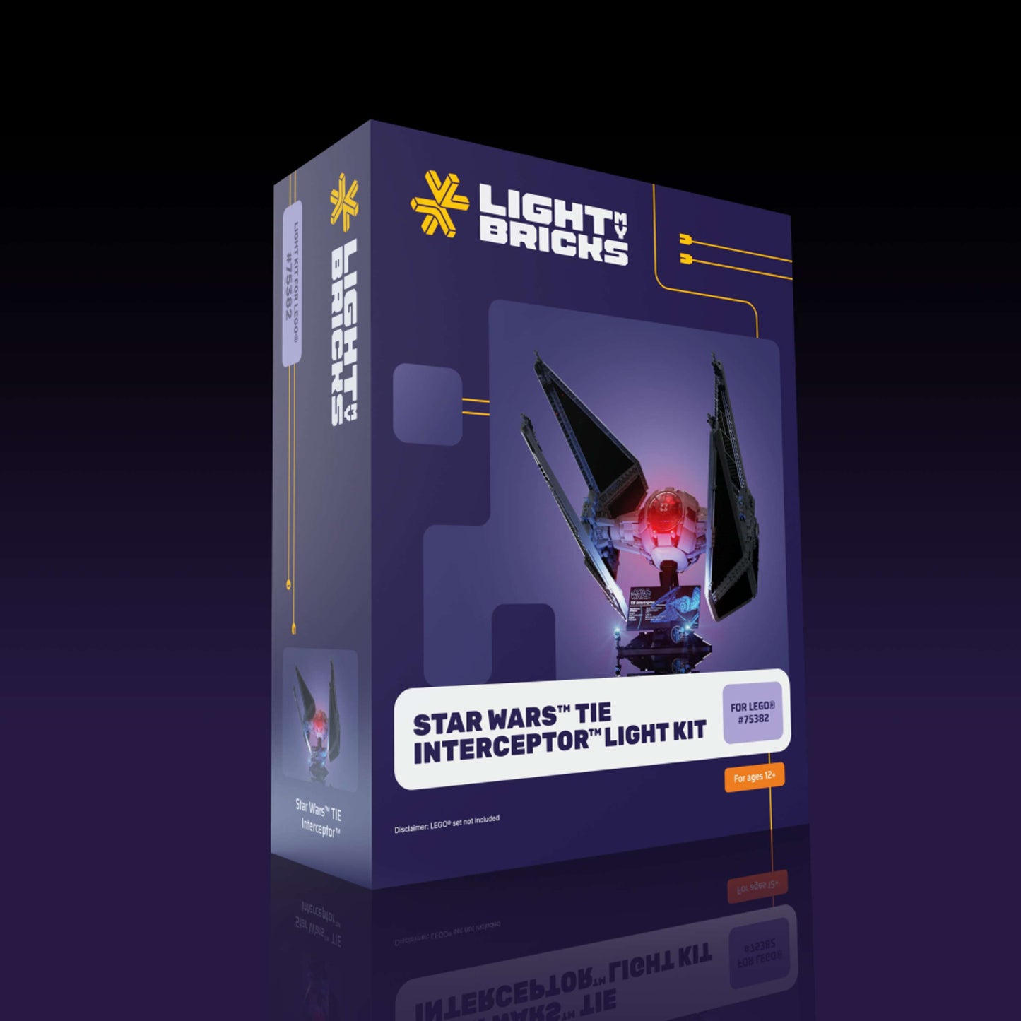 Light Kit For LEGO® Star Wars TIE Interceptor #75382