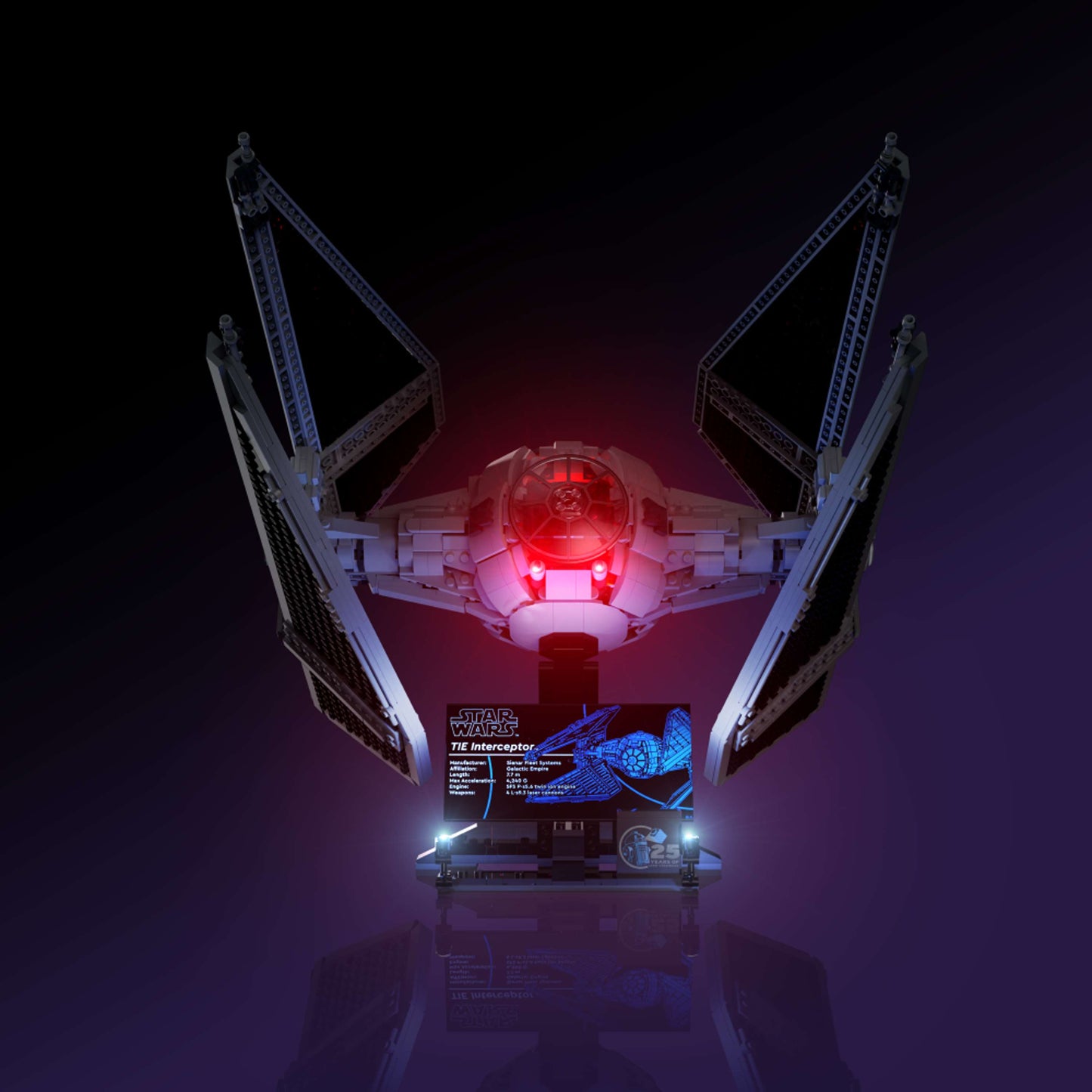 Light Kit For LEGO® Star Wars TIE Interceptor #75382