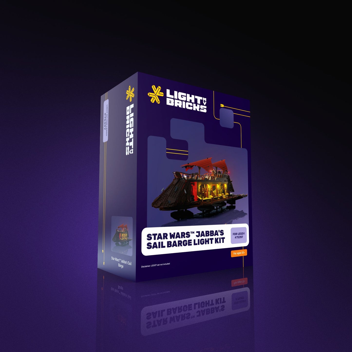 Light Kit for LEGO® Jabba's Sail Barge #75397