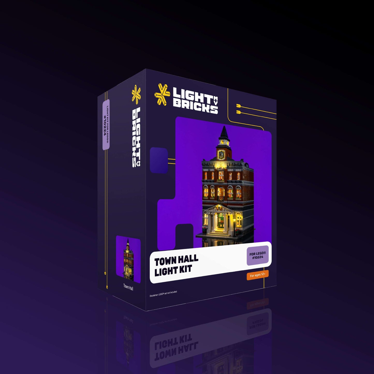 Light Kit for LEGO® Town Hall #10224