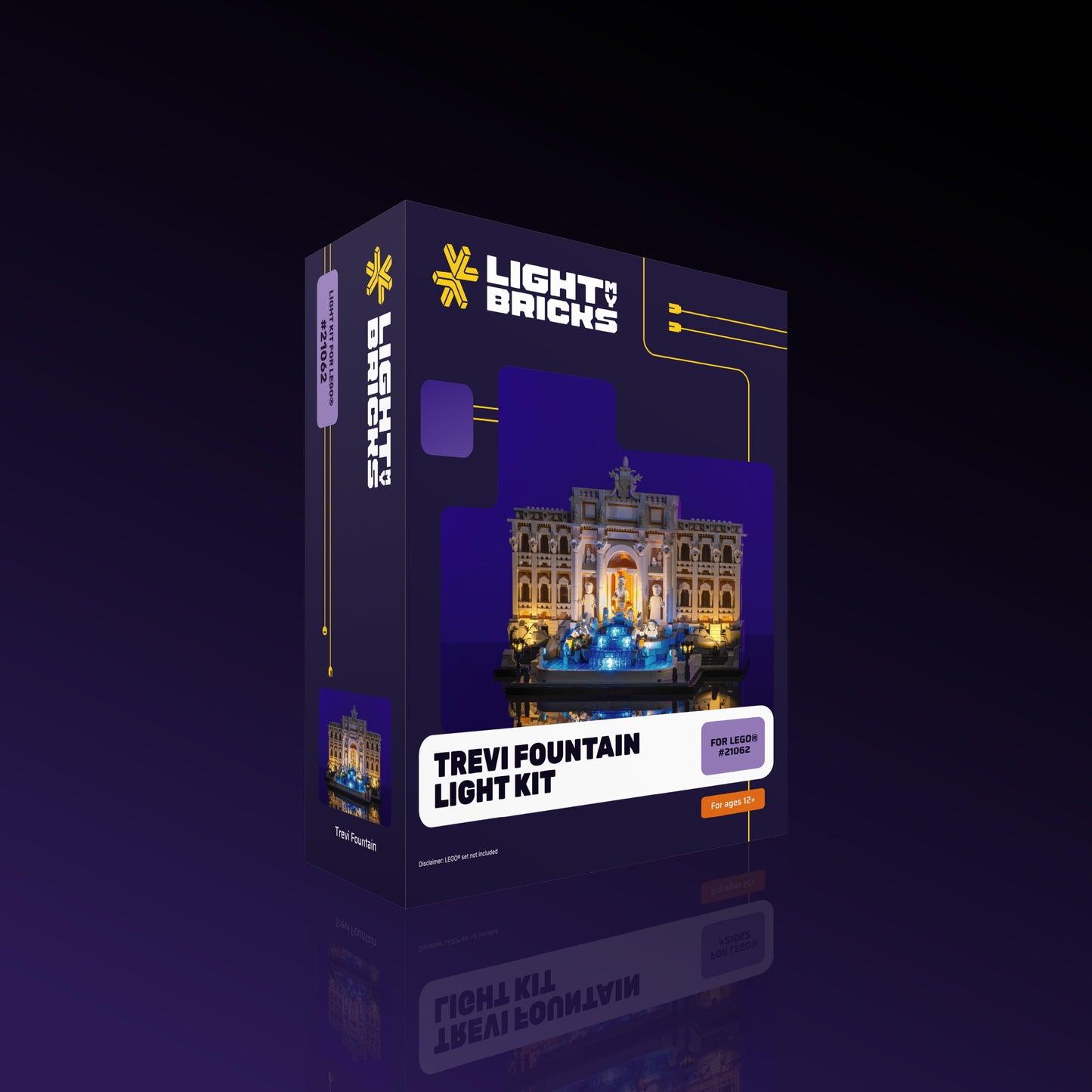 LMB 2.0 Light Kit for LEGO® Trevi Fountain #21062