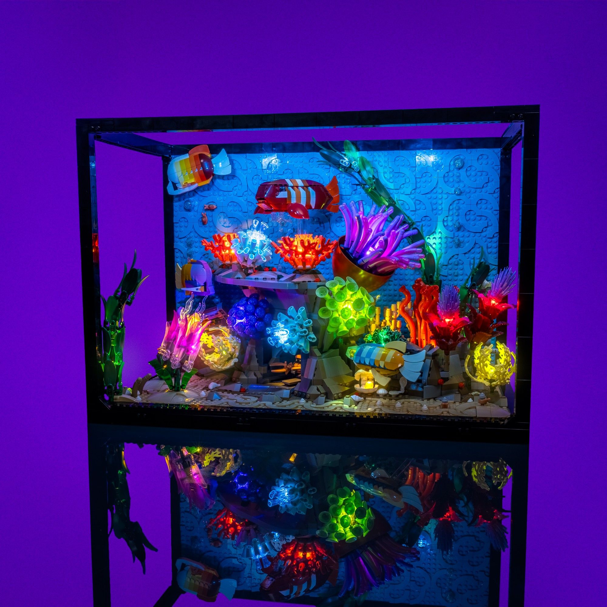 Light Kit for LEGO® Tropical Aquarium #10366 | Light My Bricks