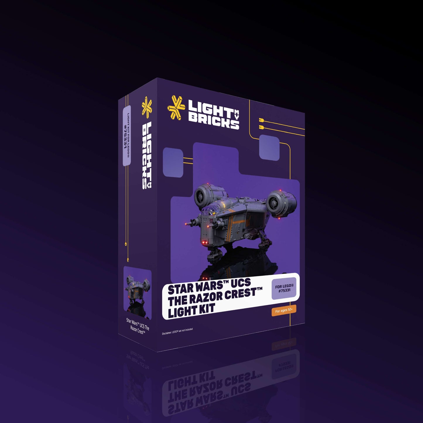 Light Kit for LEGO® Star Wars™ The Razor Crest™ #75331