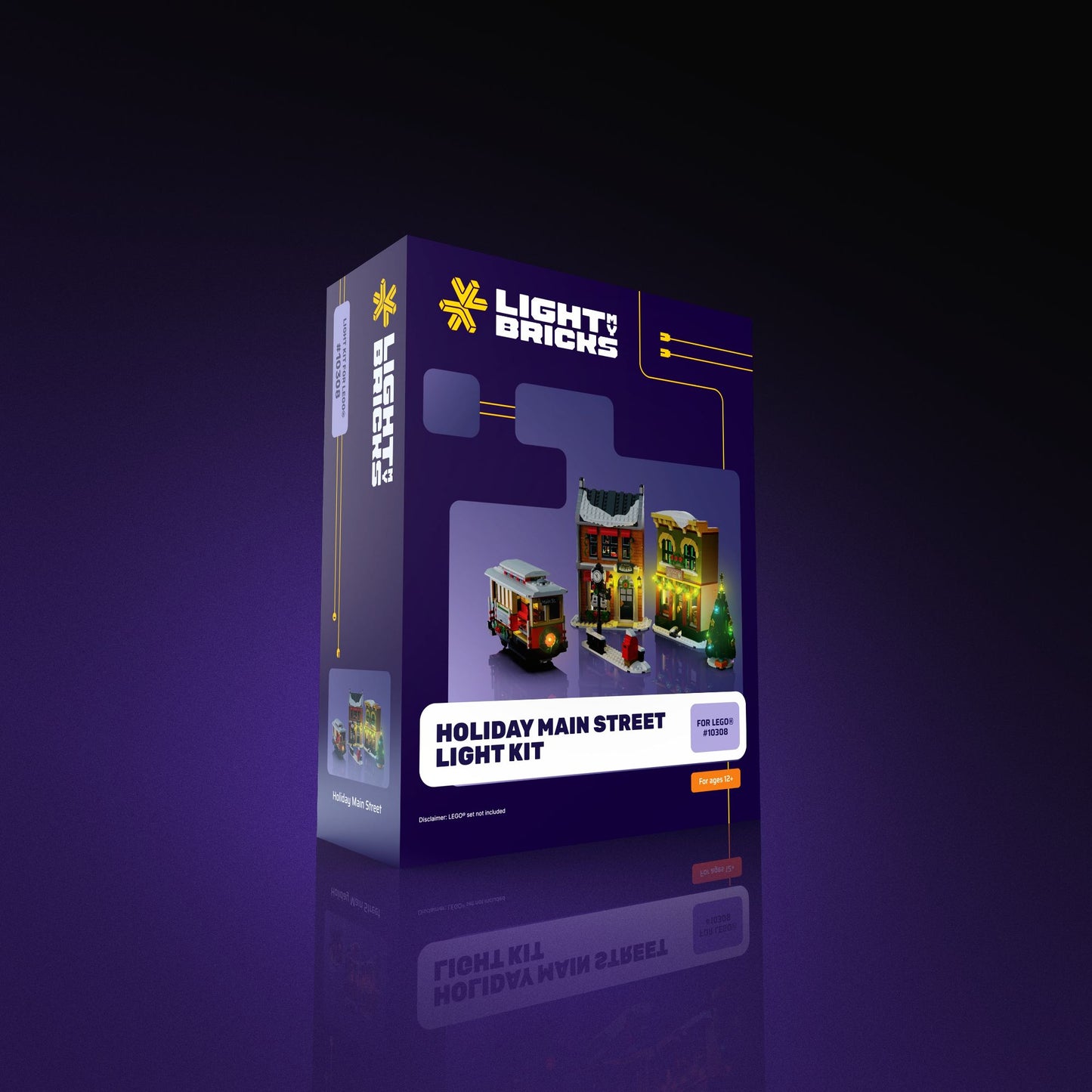 Light Kit for LEGO® Holiday Main Street #10308