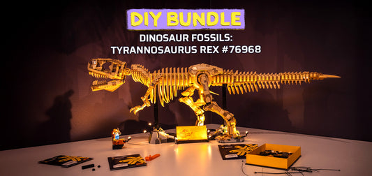 DIY Light Bundle for LEGO Dinosaur Fossils Tyrannosaurus Rex #76968