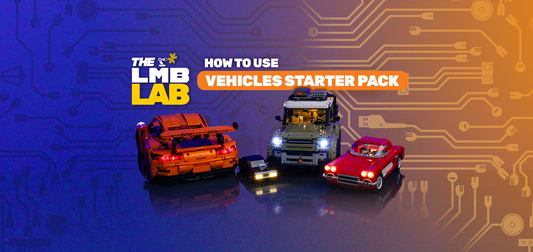 Level Up Your Favourite LEGO® Build With Light My Bricks™ Vehicle Starter Pack
