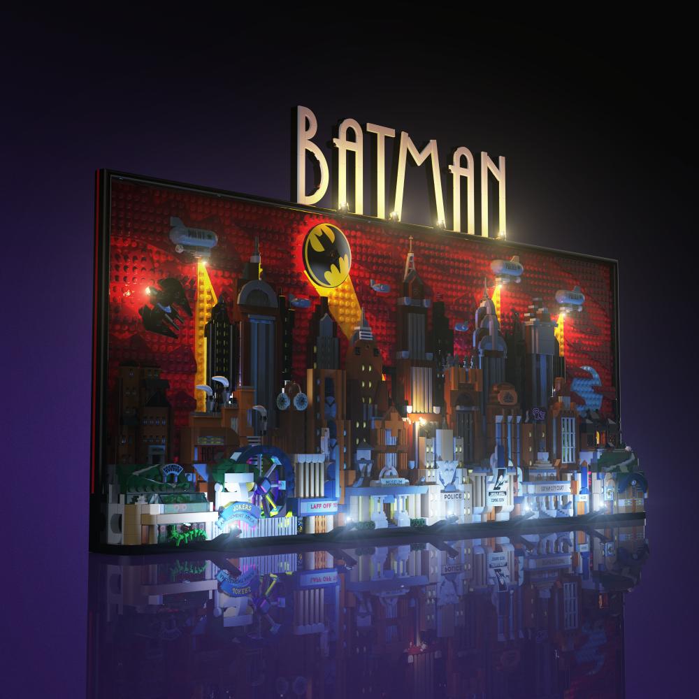 Light kits for LEGO® Batman sets