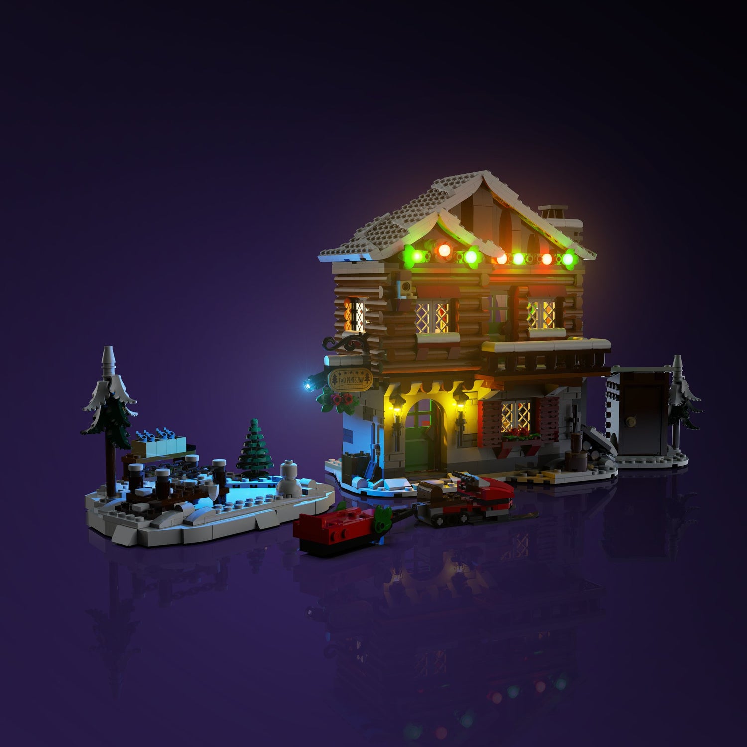 Light kits for LEGO® Winter Village sets