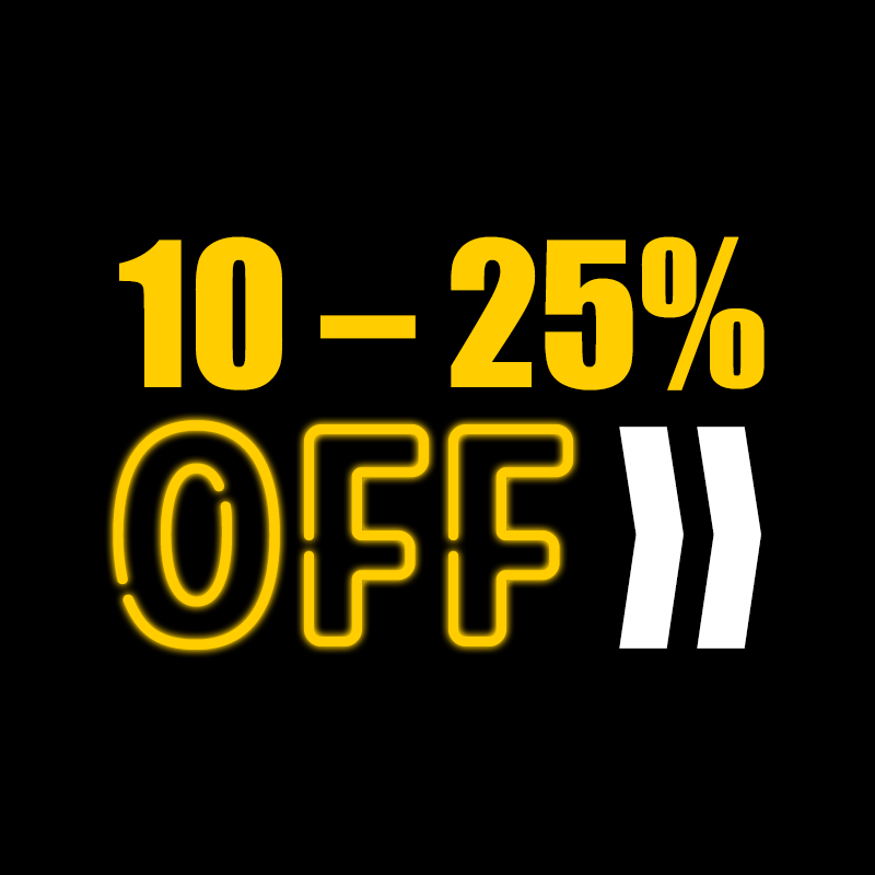 10% - 25% OFF LIGHT KIT