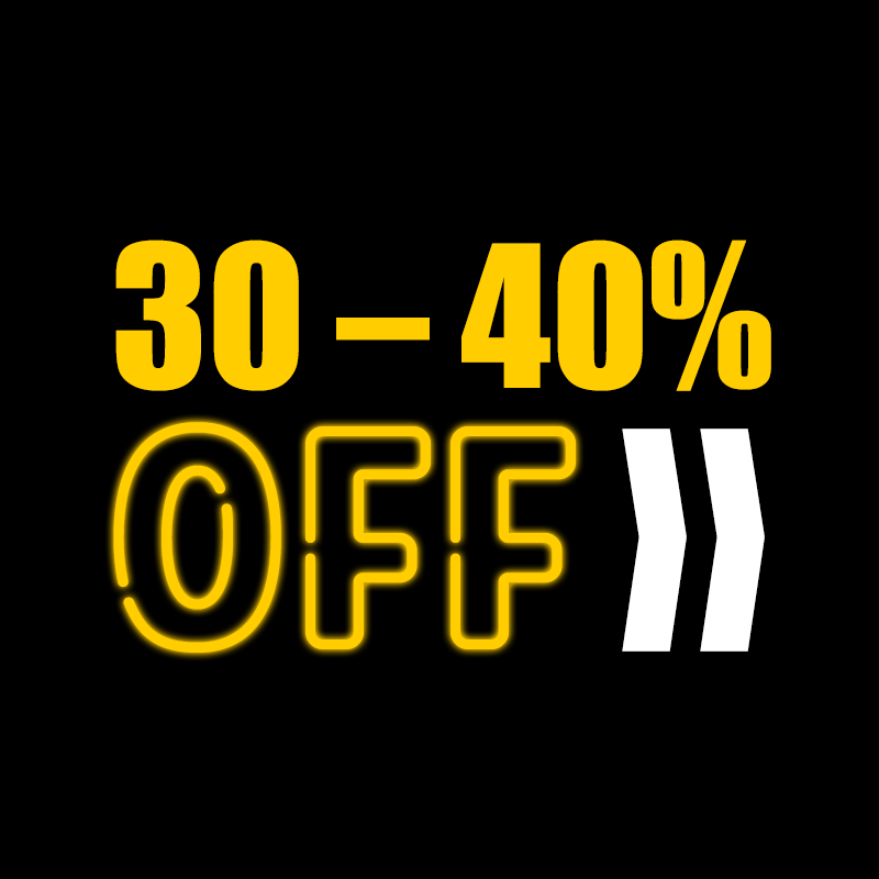 30% - 40% OFF LIGHT KIT
