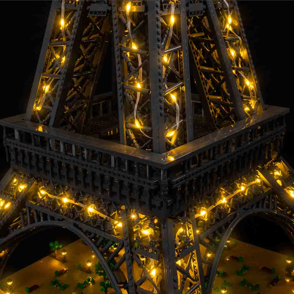 Lumière Led Pour Blocs De Construction Tour Eiffel 10307