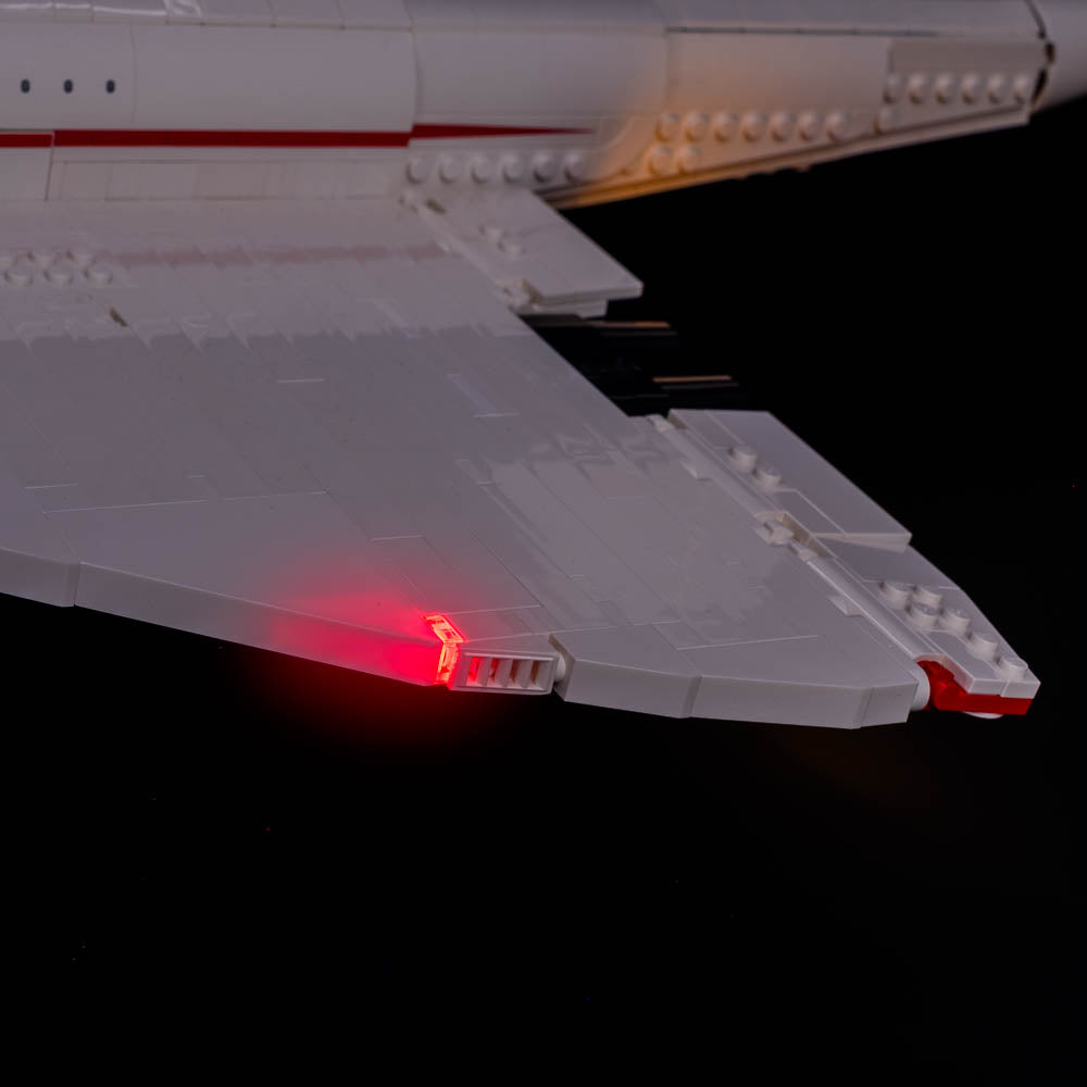 LED Light Kit for Lego 10318 Airbus Concorde Model Creative Lighting Set