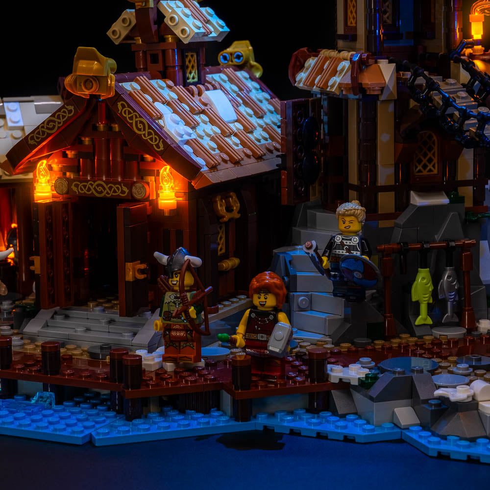 Viking Village #21343 Light Kit - Lego Light Kit - Light My Bricks