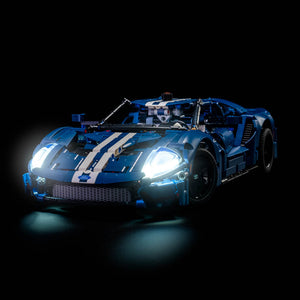 1.0 Light Kit for LEGO Technic 2022 Ford GT #42154