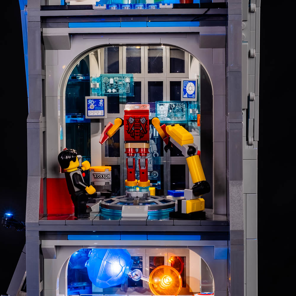 Kit d'éclairage BrickBling pour la tour LEGO Marvel Avengers 76269