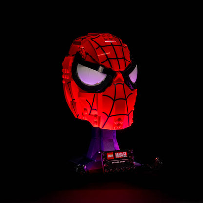 1.0 Light Kit for LEGO Marvel Spider-Man Mask #76285