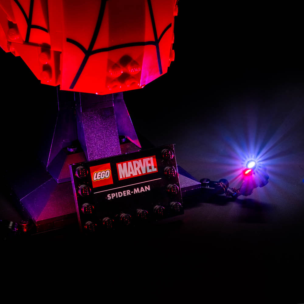 1.0 Light Kit for LEGO Marvel Spider-Man Mask #76285