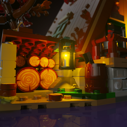 LMB 2.0 Light Kit for LEGO® A-Frame Cabin #21338