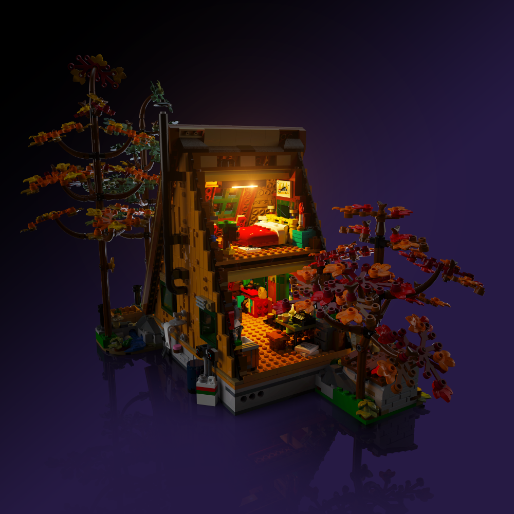 LMB 2.0 Light Kit for LEGO® A-Frame Cabin #21338