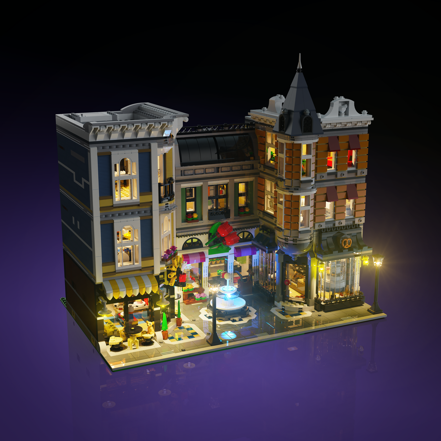 LMB 2.0 Light Kit for LEGO® Assembly Square #10255