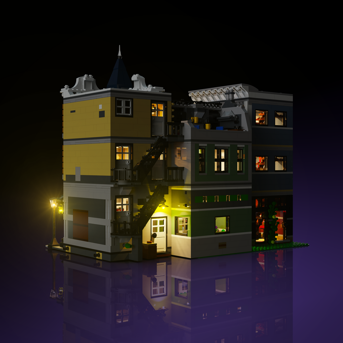 LMB 2.0 Light Kit for LEGO® Assembly Square #10255