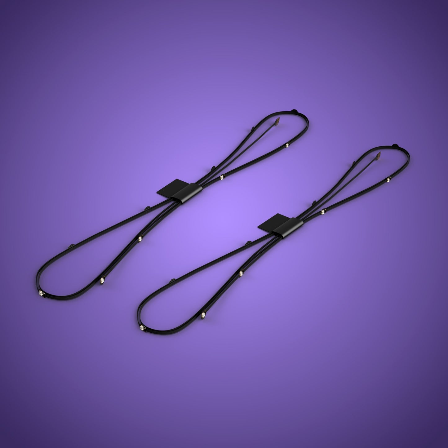 Astro Light String Blink Effect 10 LEDs - Multi-Colour 30cm (2 Pack)