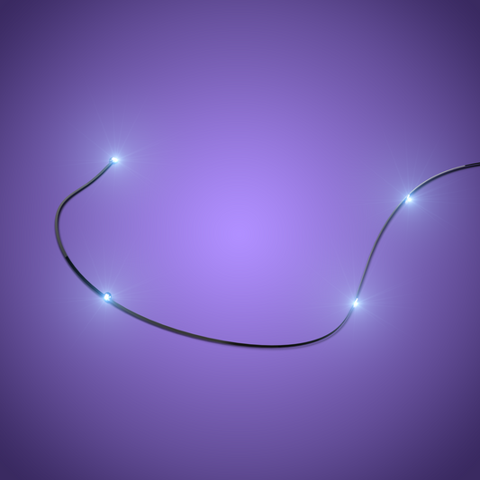 LMB 2.0 Astro Light String Rotating Sequence Effect 4 LEDs - Cool White 15cm