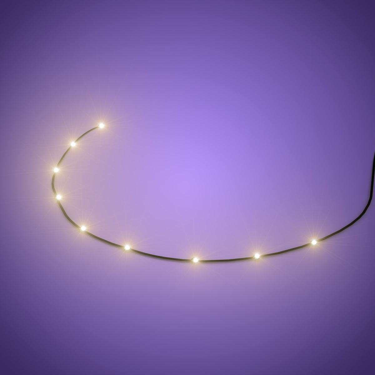 Microlights Light Strings Astro Micro Light String 9 LEDs - Warm White 30cm (2 Pack) | Light My ...
