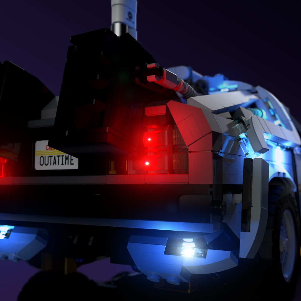 LMB 2.0 Light Kit for LEGO® Back to the Future Time Machine #10300