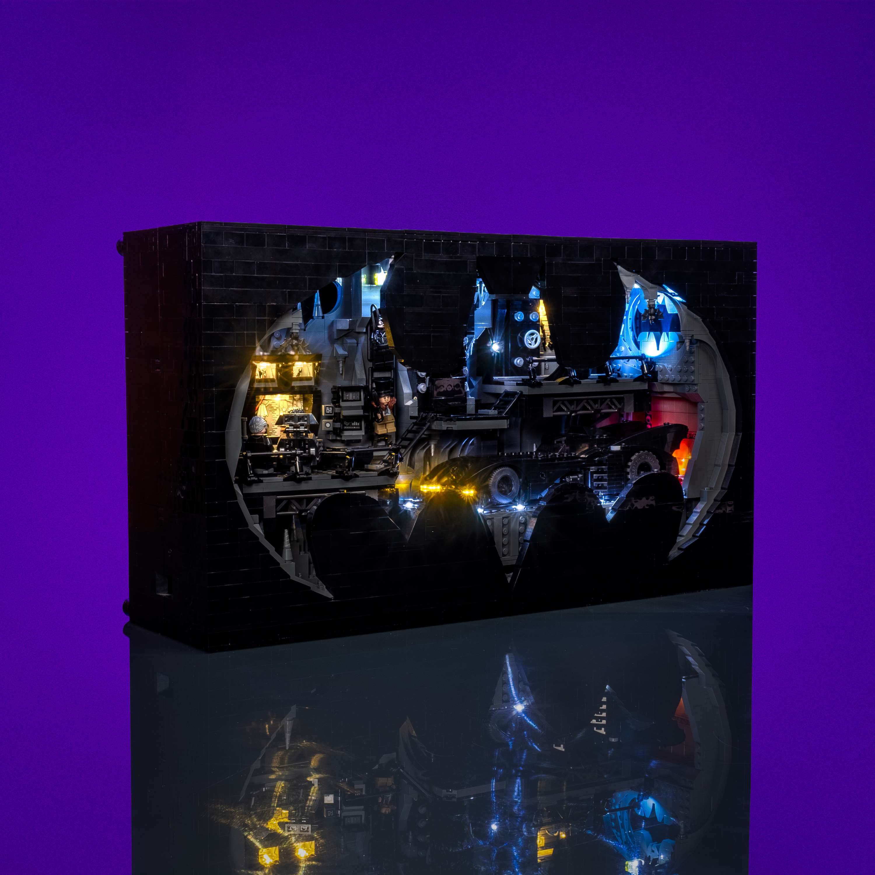正智深谷　セット Light Kit for LEGO® Batcave™ – Shadow Box #76252 – Light My Bricks USA