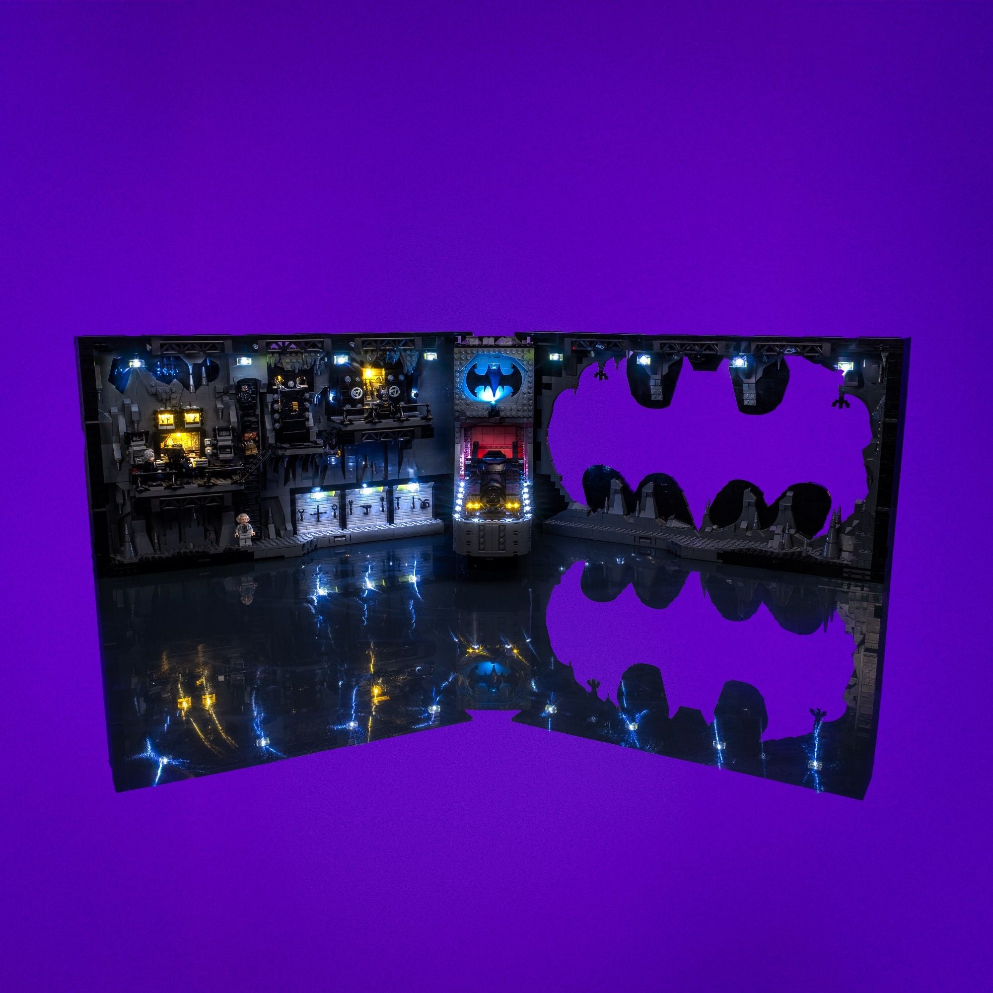 Light Kit for LEGO® Batcave™ – Shadow Box #76252 – Light My Bricks USA