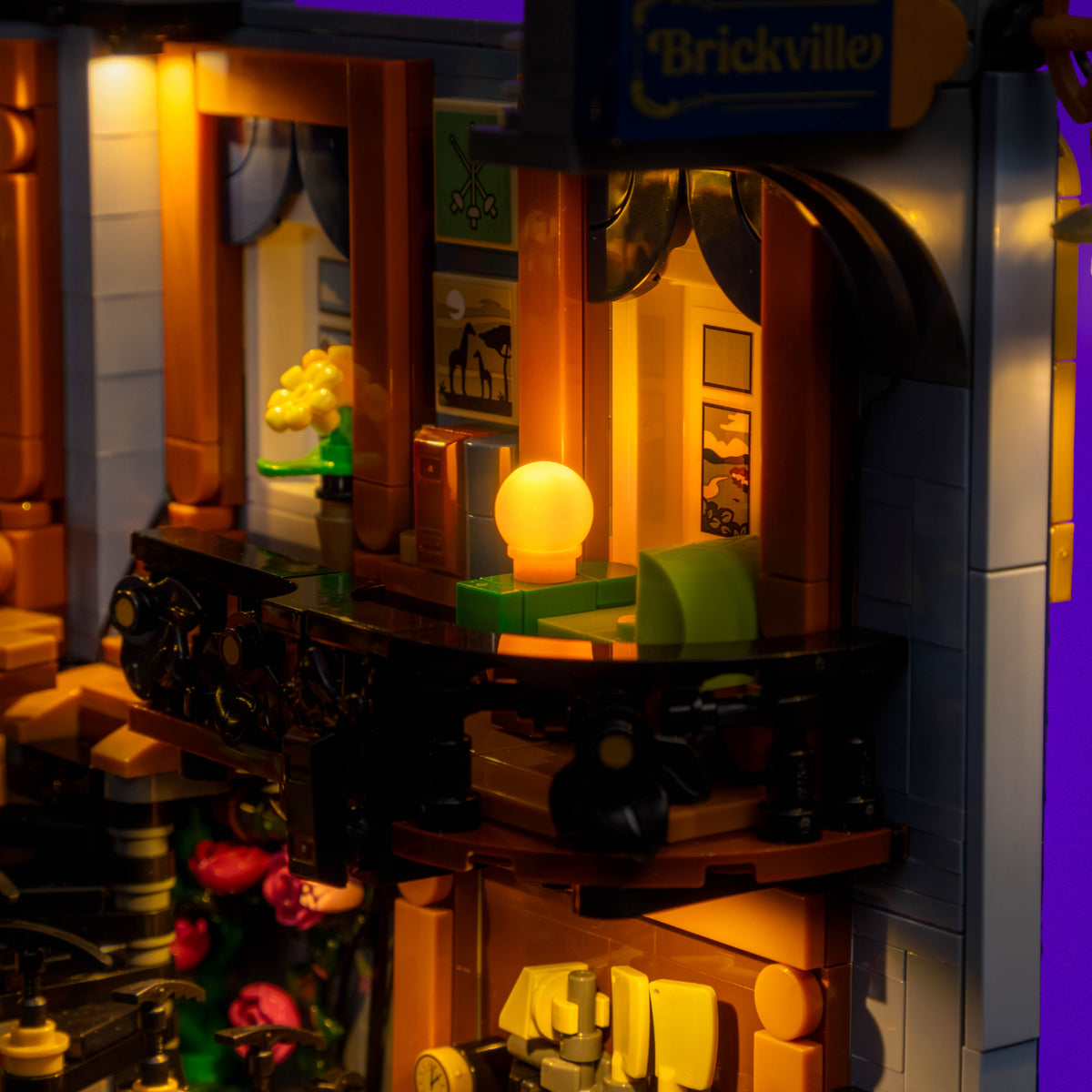Light Kit for LEGO® Bookstore: Book Nook #11379