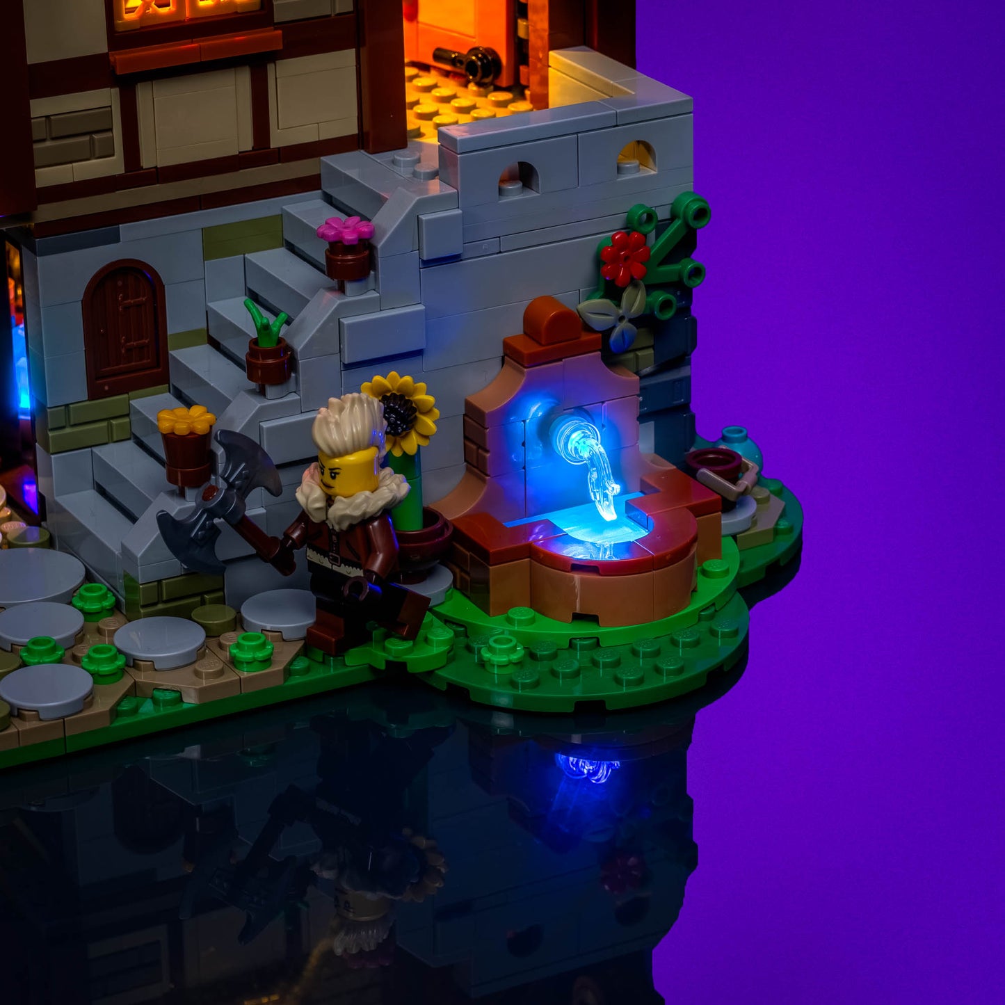 Light Kit for LEGO® Bricklink Alchemist's Shop #910062
